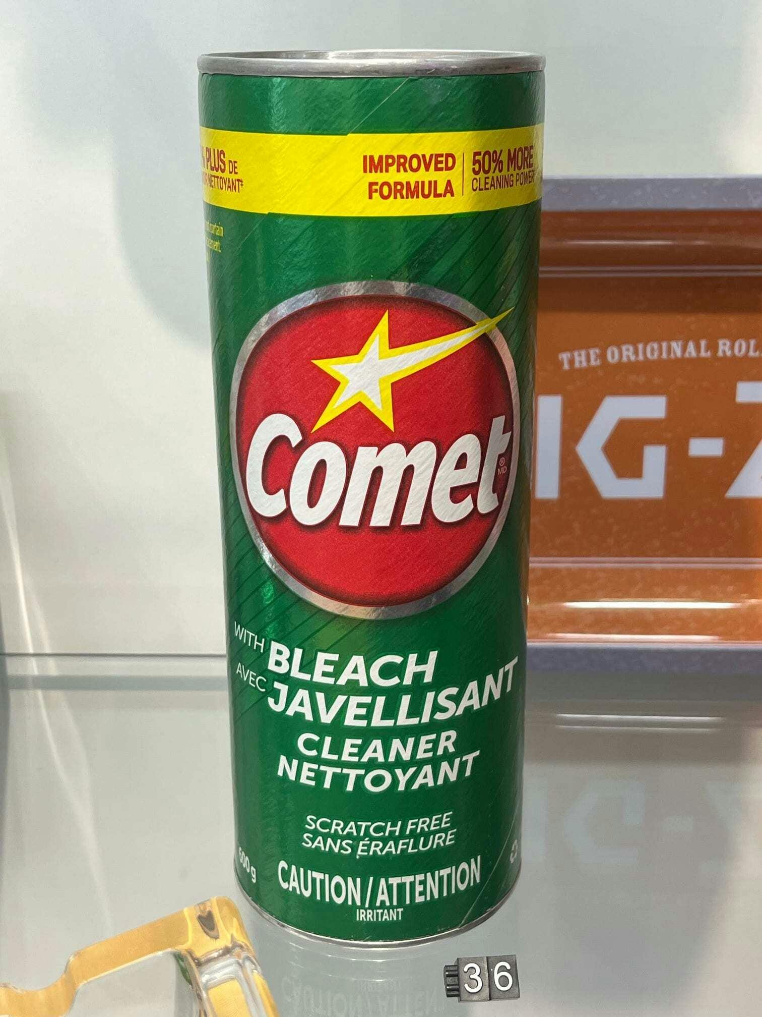 Comet Bleach Stash Can