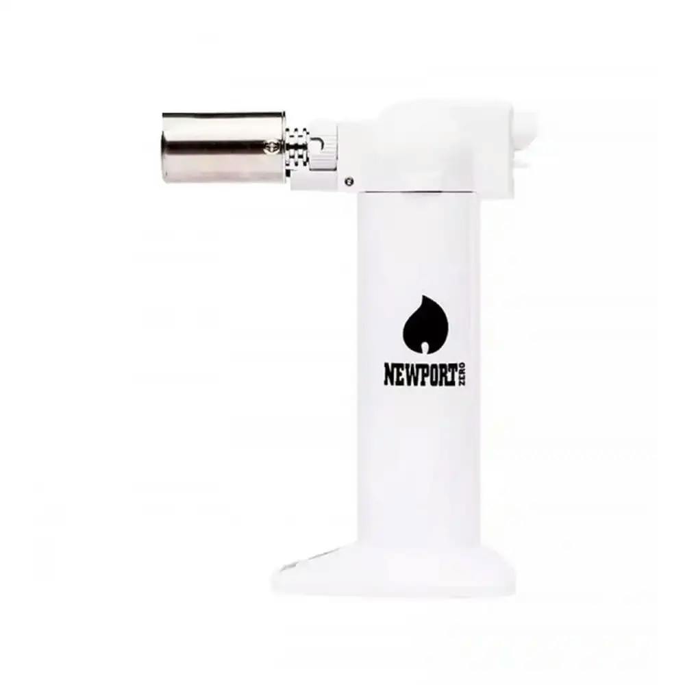 Newport 6" Torch Lighter | Mirror White