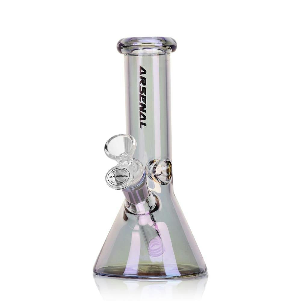 8" Arsenal Iridescent Spectrum Beaker