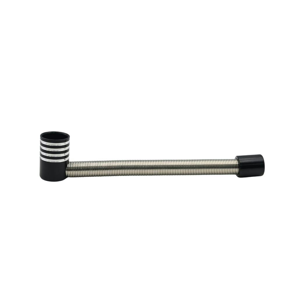 D&K 132mm CoilMaster Smoking Metal Pipe W/ Screens