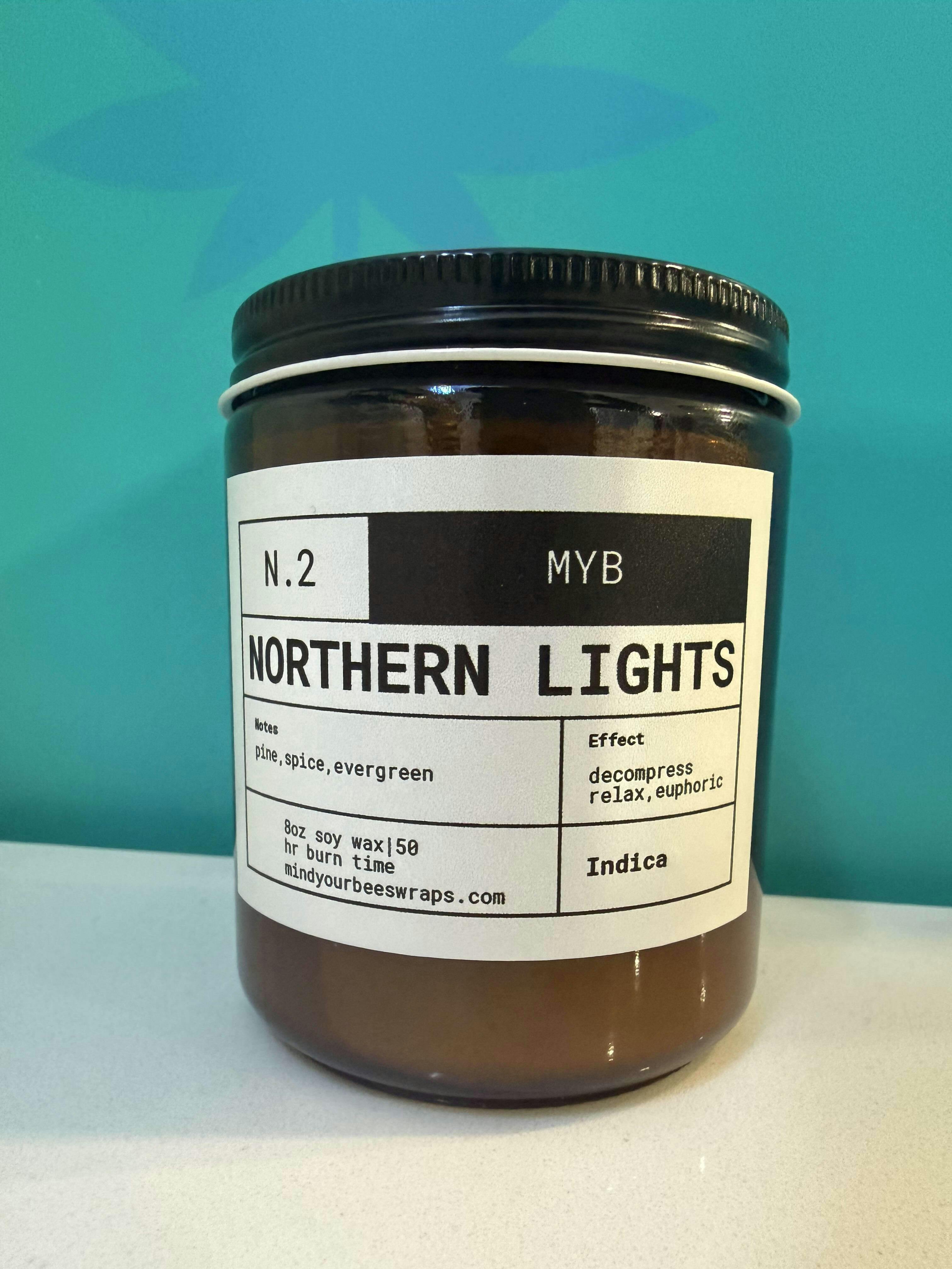 Northern Lights Candle