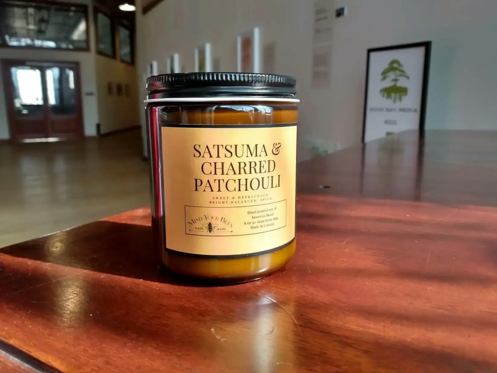 Satsuma & Charred Patchouli Candle