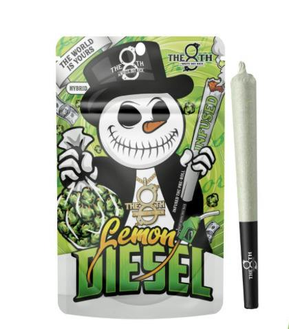 White Boy Rick | 1.2g Infused Pre-Roll | Lemon Diesel