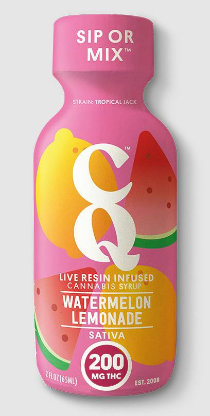 CQ | 200mg THC Syrup | Watermelon Lemon Lime