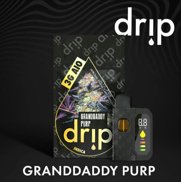 Drip | 3g Disposable | Granddaddy Purp