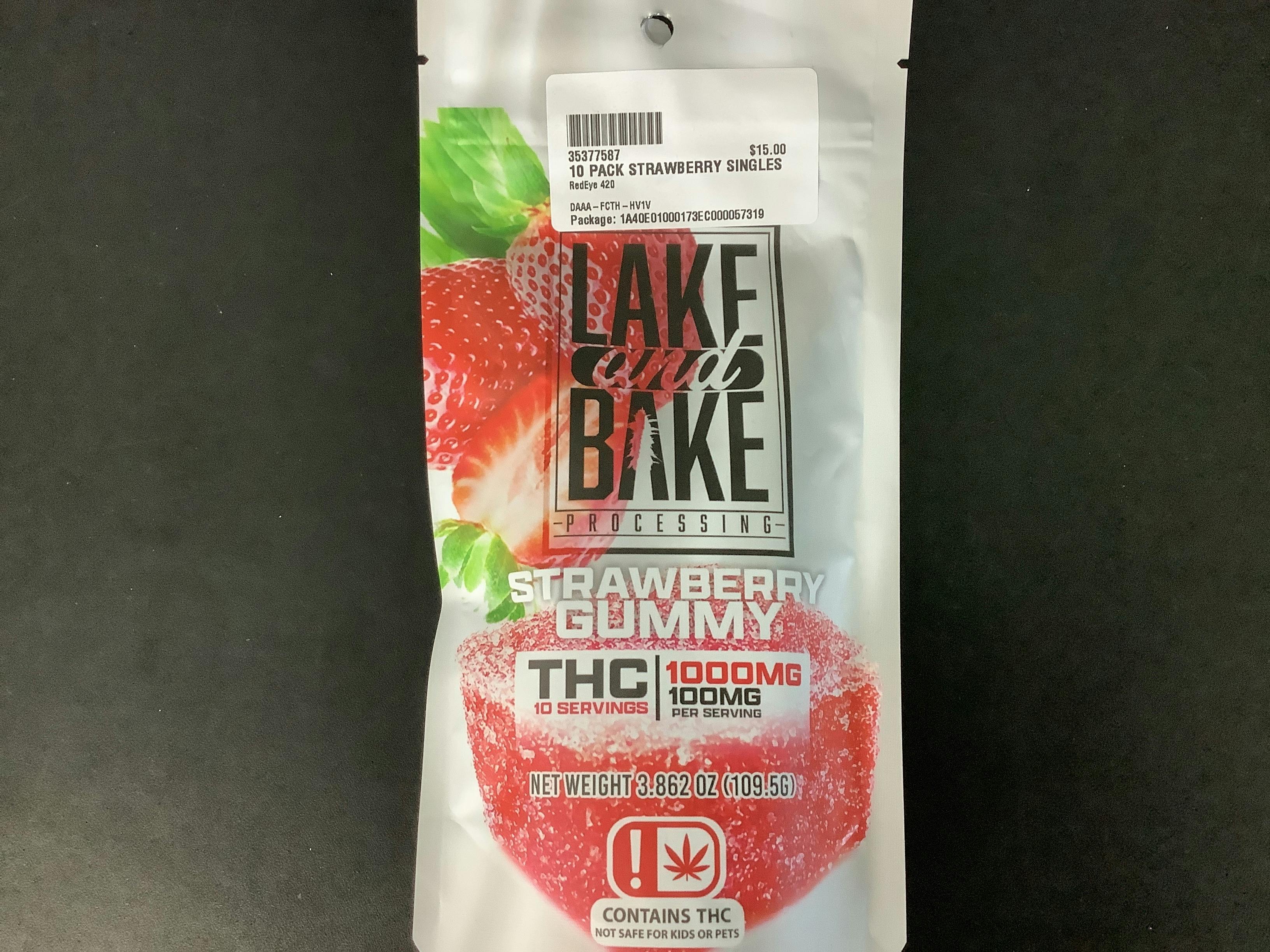 10 PACK STRAWBERRY SINGLES