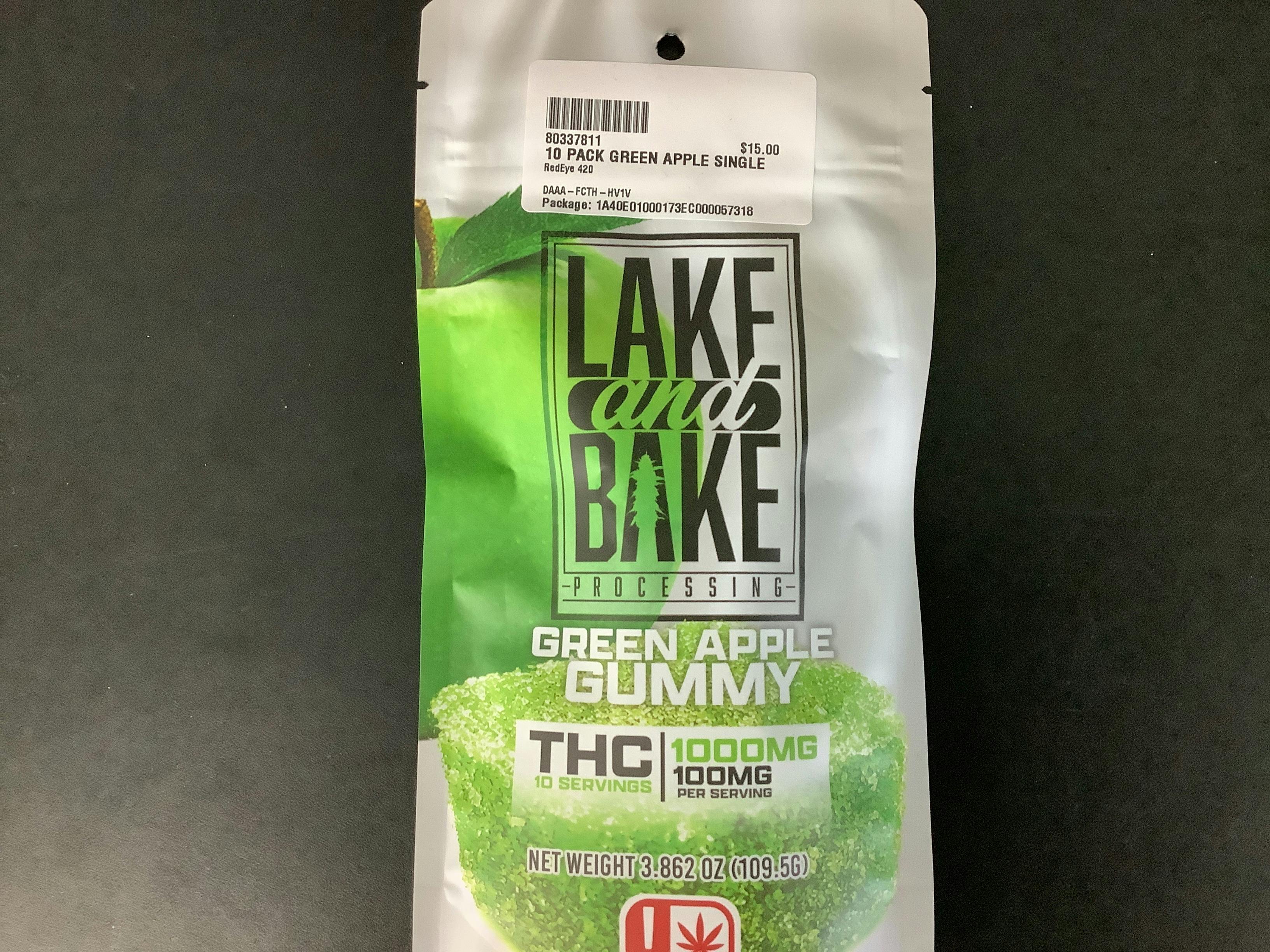 10 PACK GREEN APPLE SINGLE