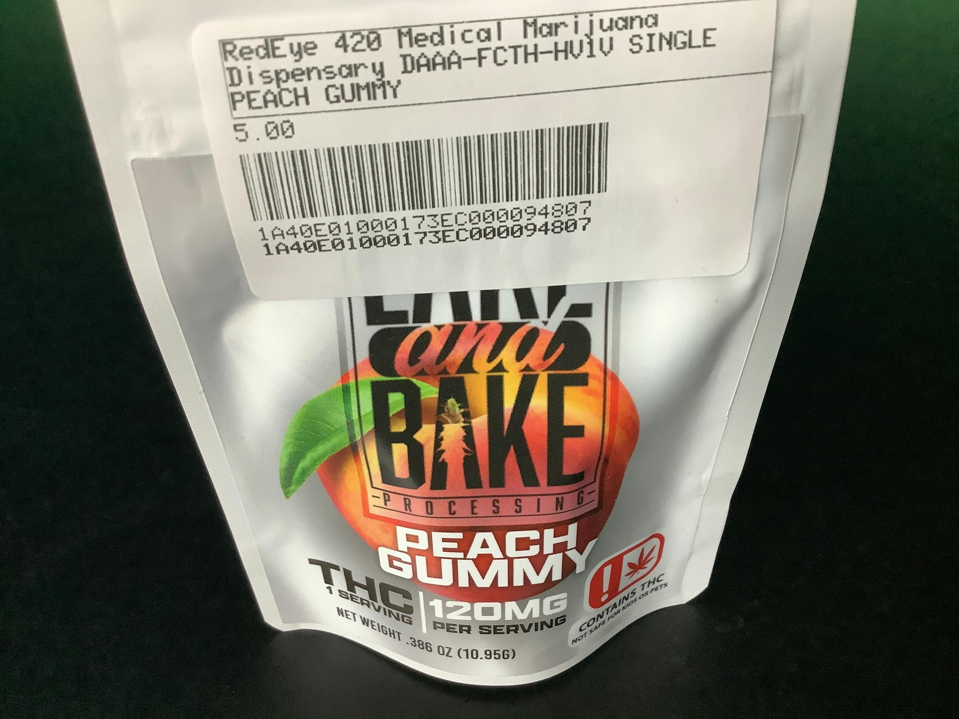 SINGLE PEACH GUMMY