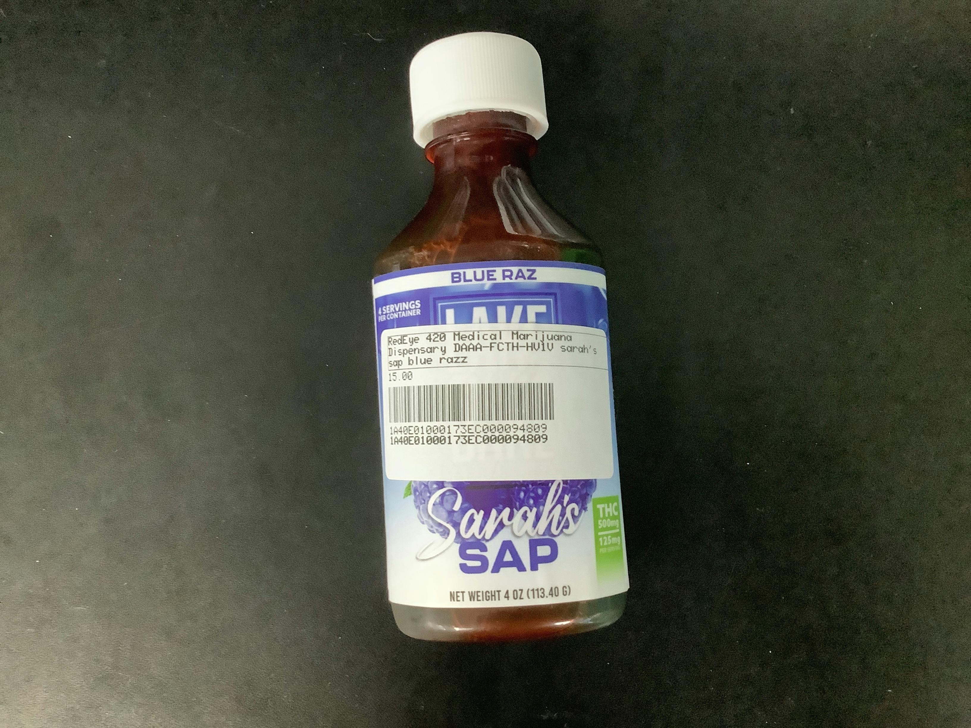 sarah's sap blue razz