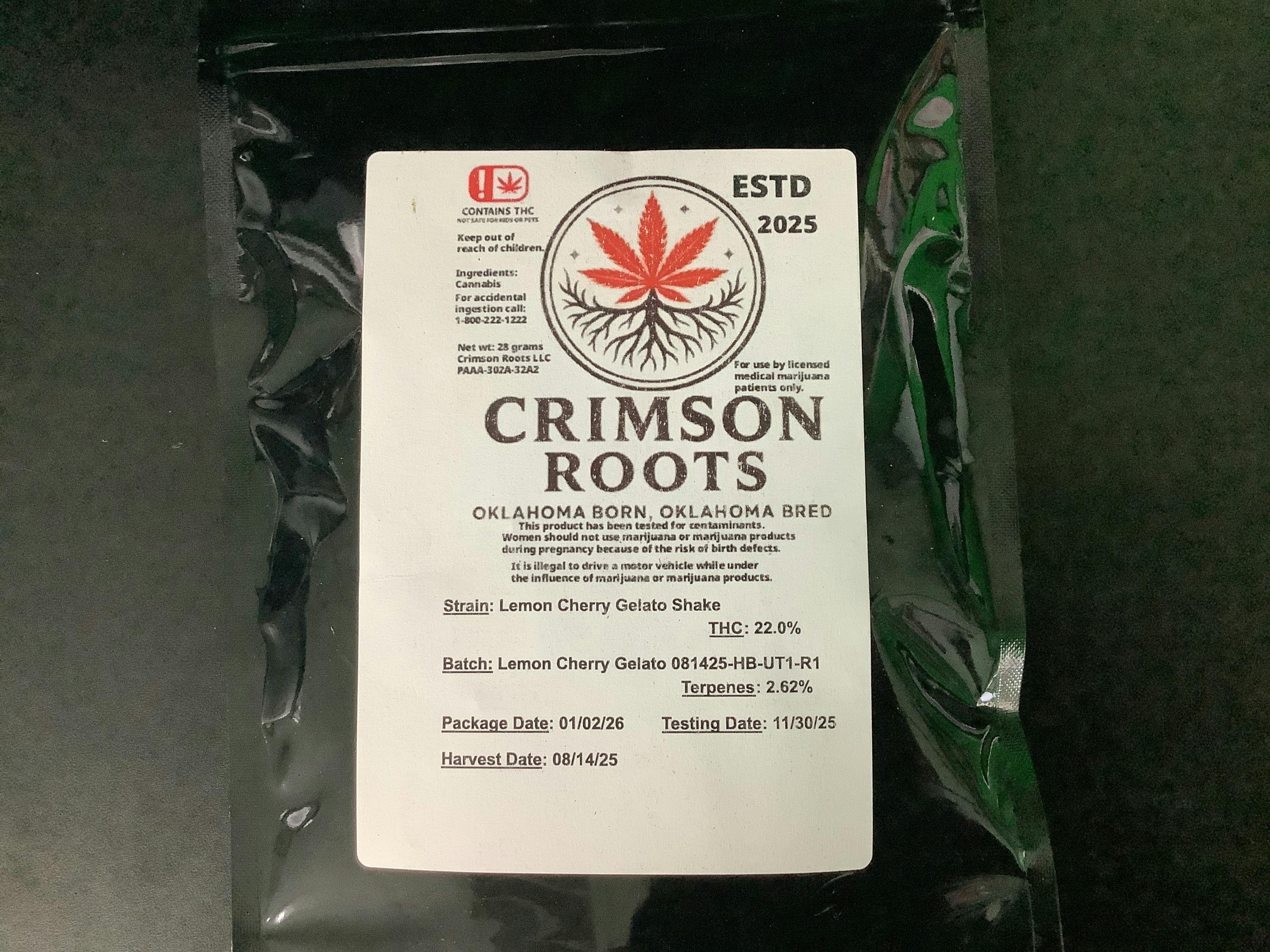Lemon Cherry Gelato - 28g Shake