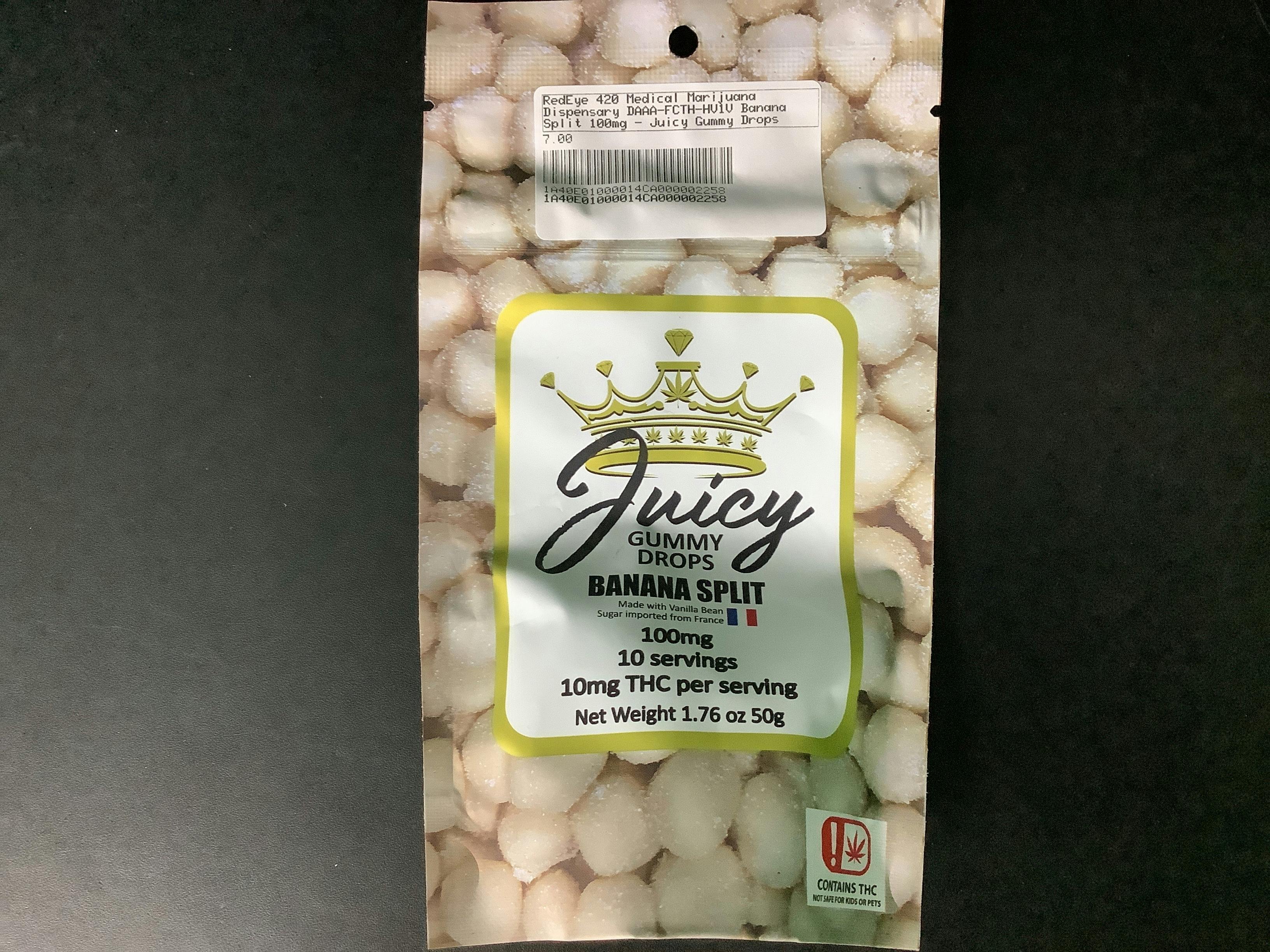 Banana Split 100mg - Juicy Gummy Drops