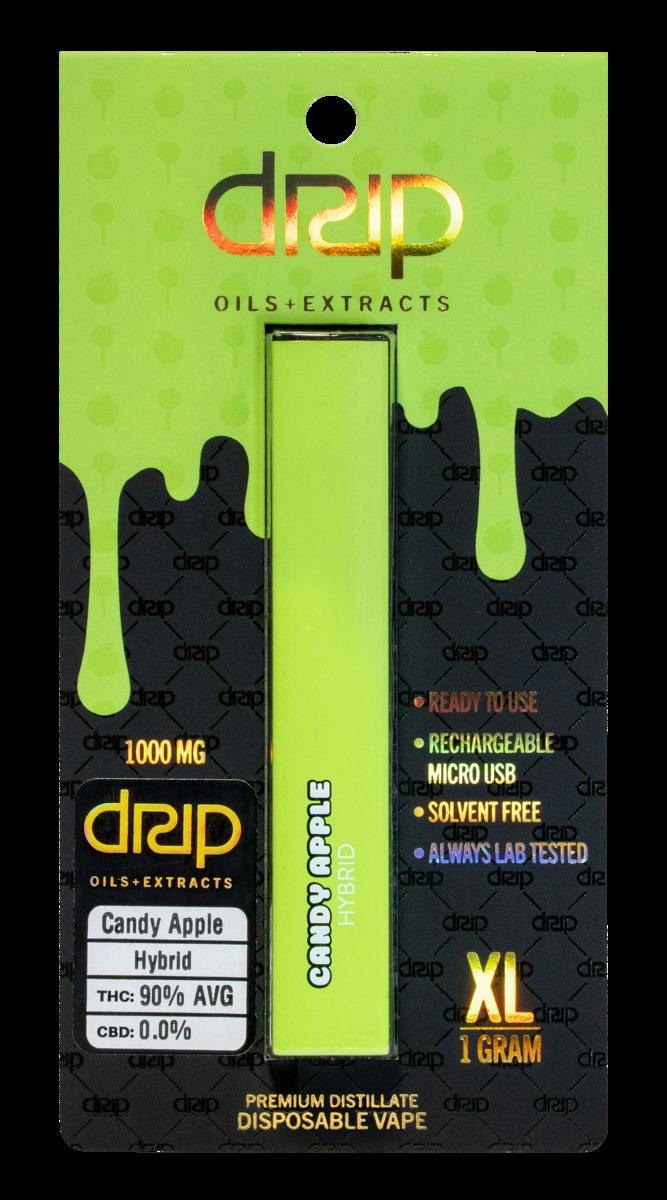 Drip - Disposable Distillate - Sour Apple (H) (1.0g)
