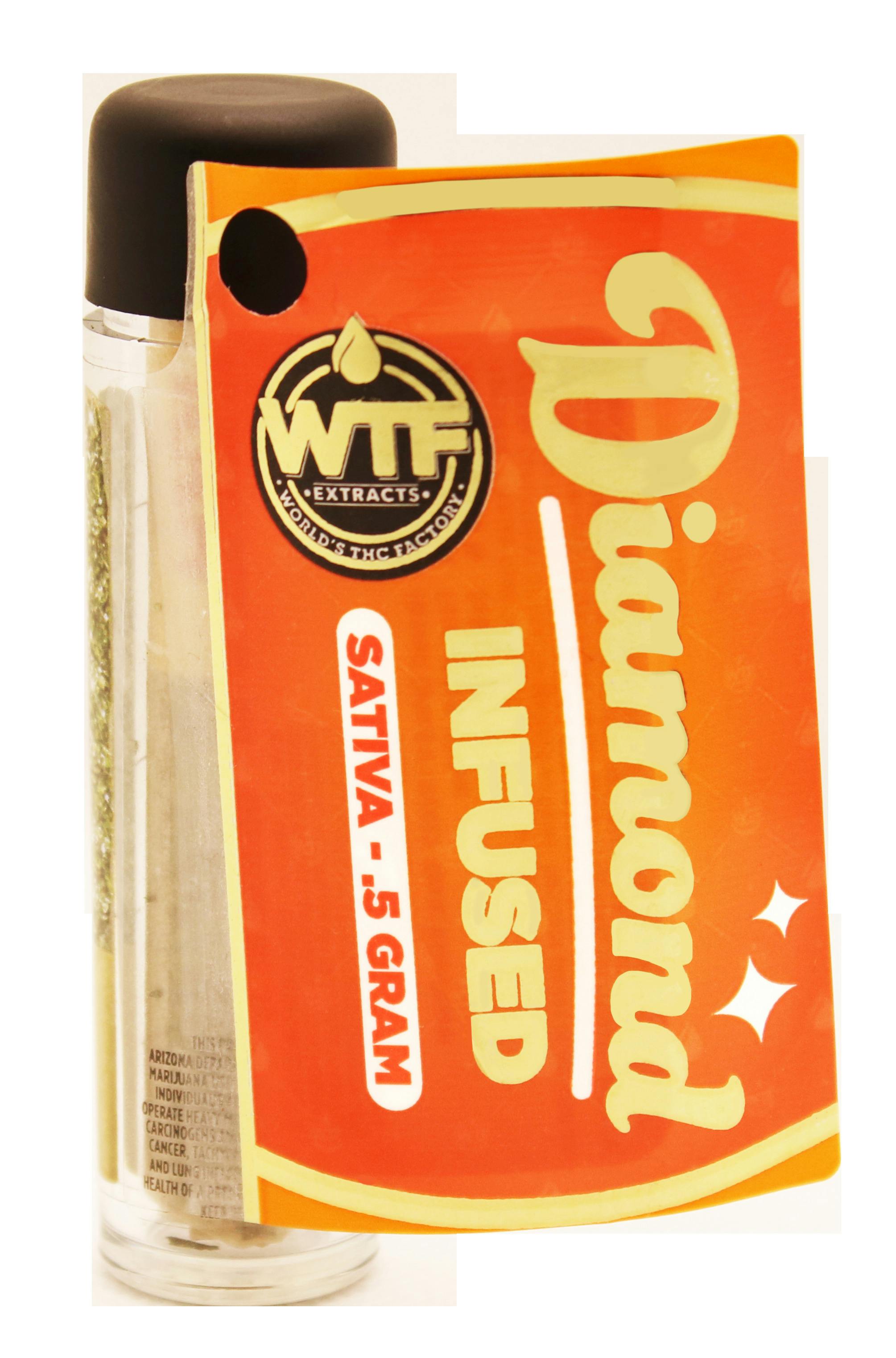 WTF - Diamond Infused Preroll - Highway Diesel (S) (0.5g)
