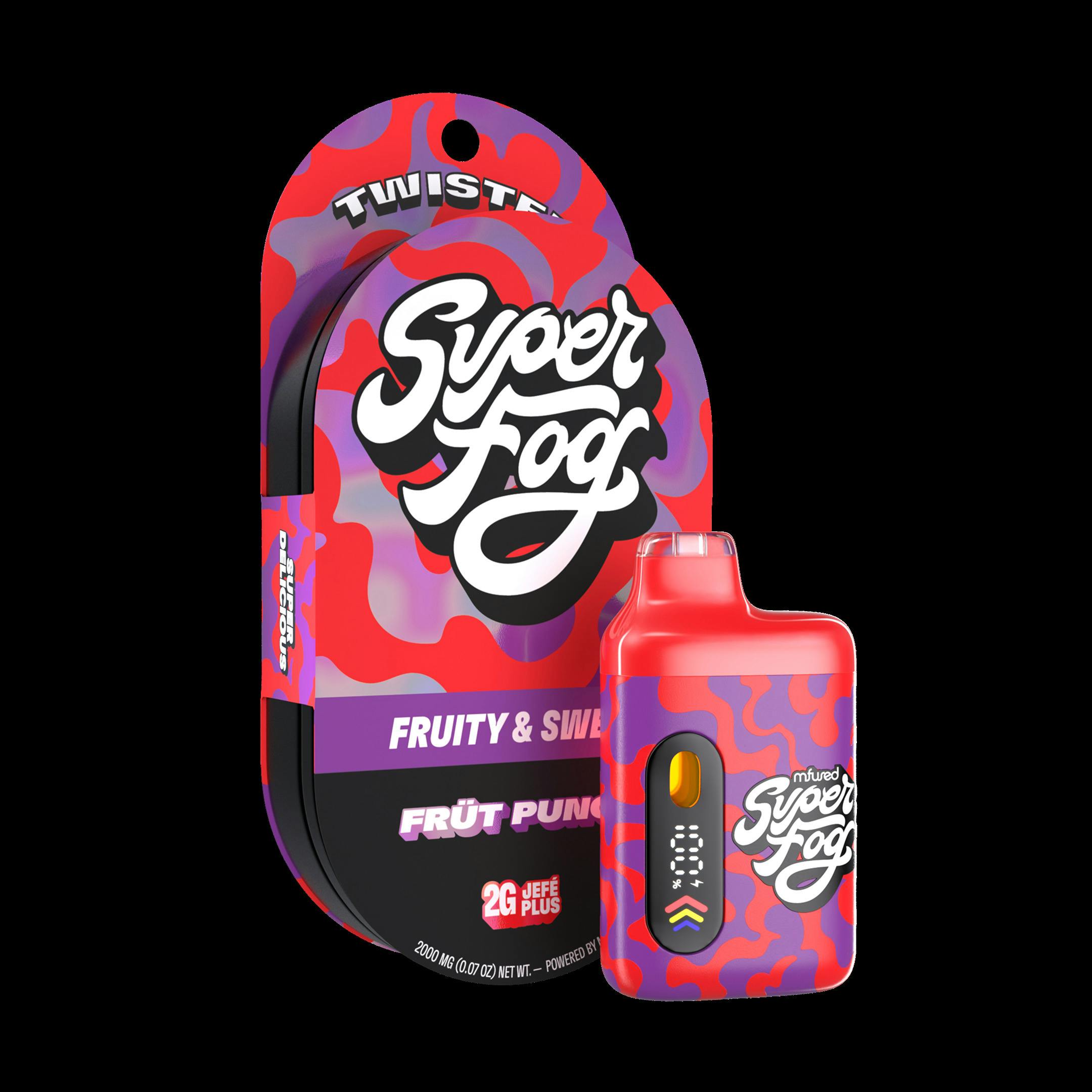 Mfused Super Fog · Twisted Jefe XL Plus · AIO Liquid Diamonds