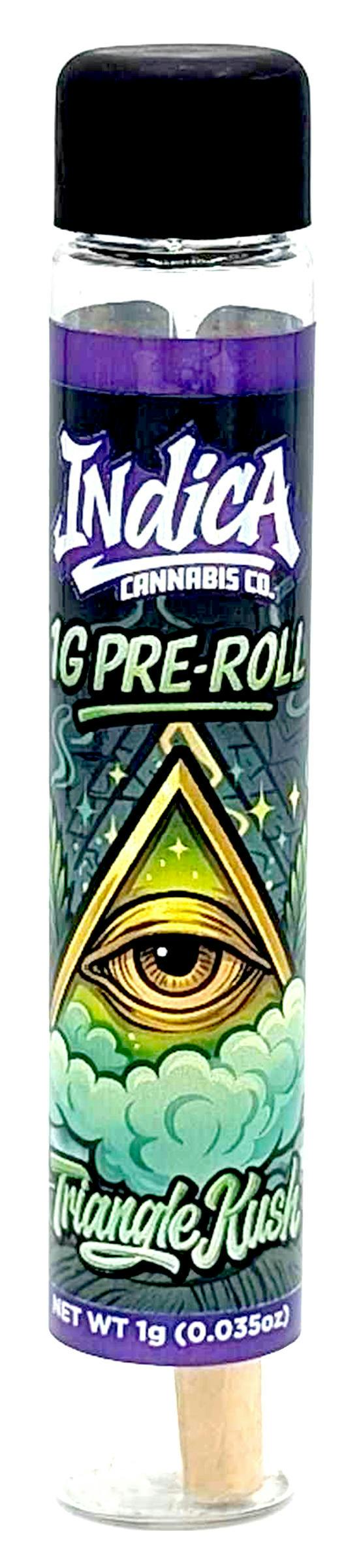 Indica Cannabis Co - Preroll - Triangle Kush (I) (1.0g)