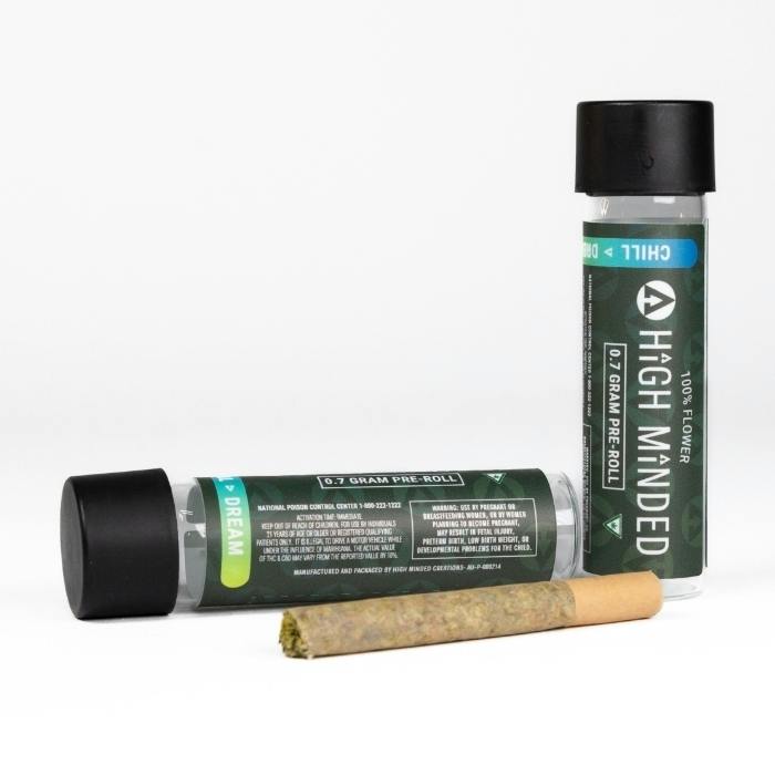 High Minded - Pre-roll Straight 0.7g - Mystery Haze