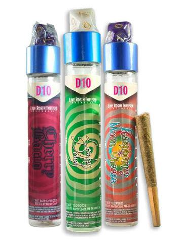 Galenas - D10 - Live Rosin Pre-roll 1.2g - Raspberry Moon Cheese