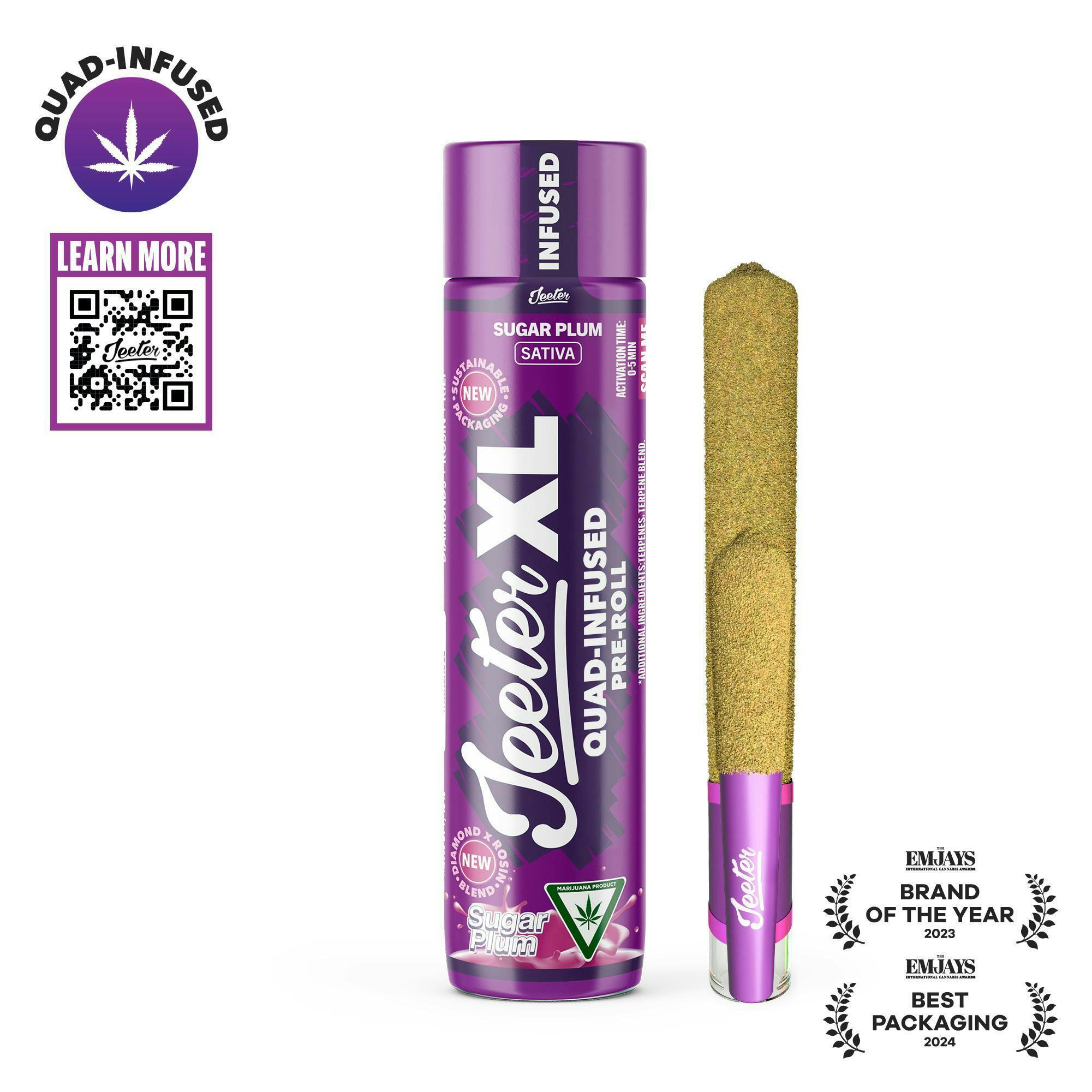 Sugar Plum Infused Pre-Roll cannabis product