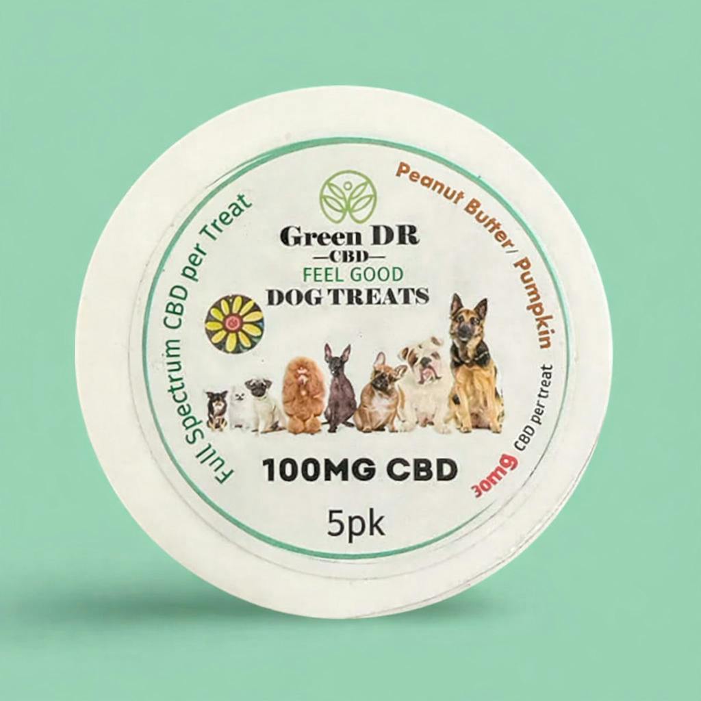 Peanut Butter CBD Dog Treats