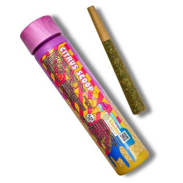 Citrus Scoop Infused Rosin Pre-Roll cannabis product
