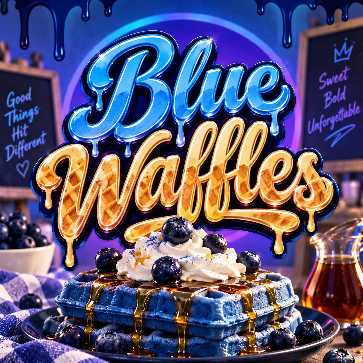 Blue Waffles Whole Flower Ounce
