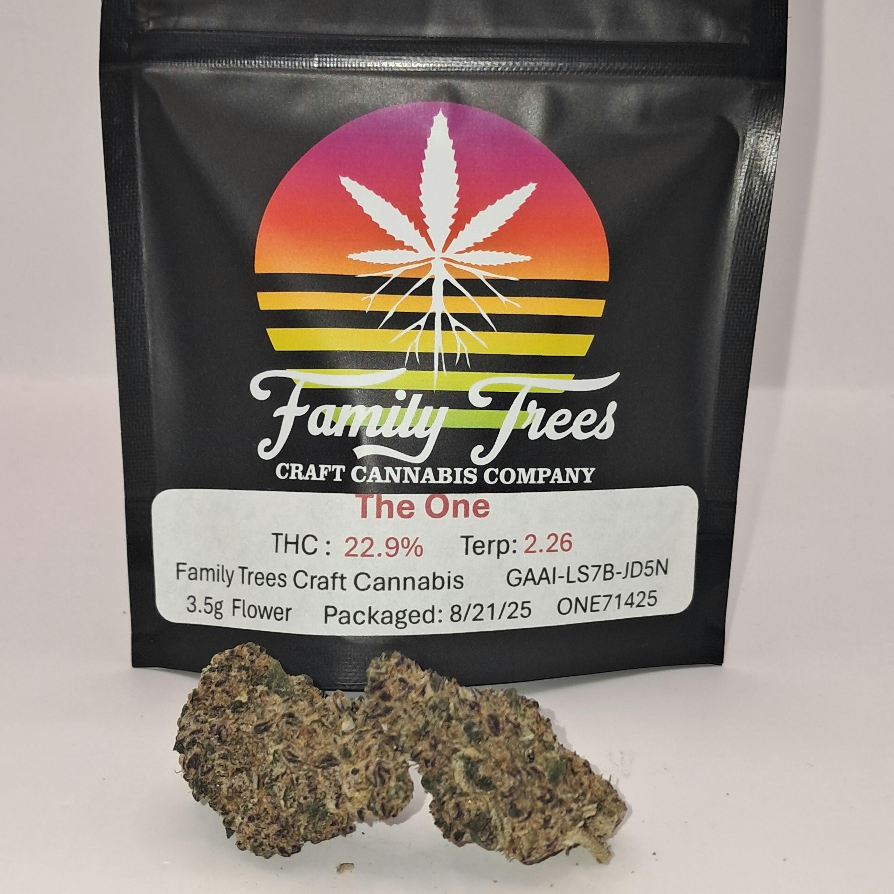 Family Trees | The One Flower | 3.5g PrePack UNIT