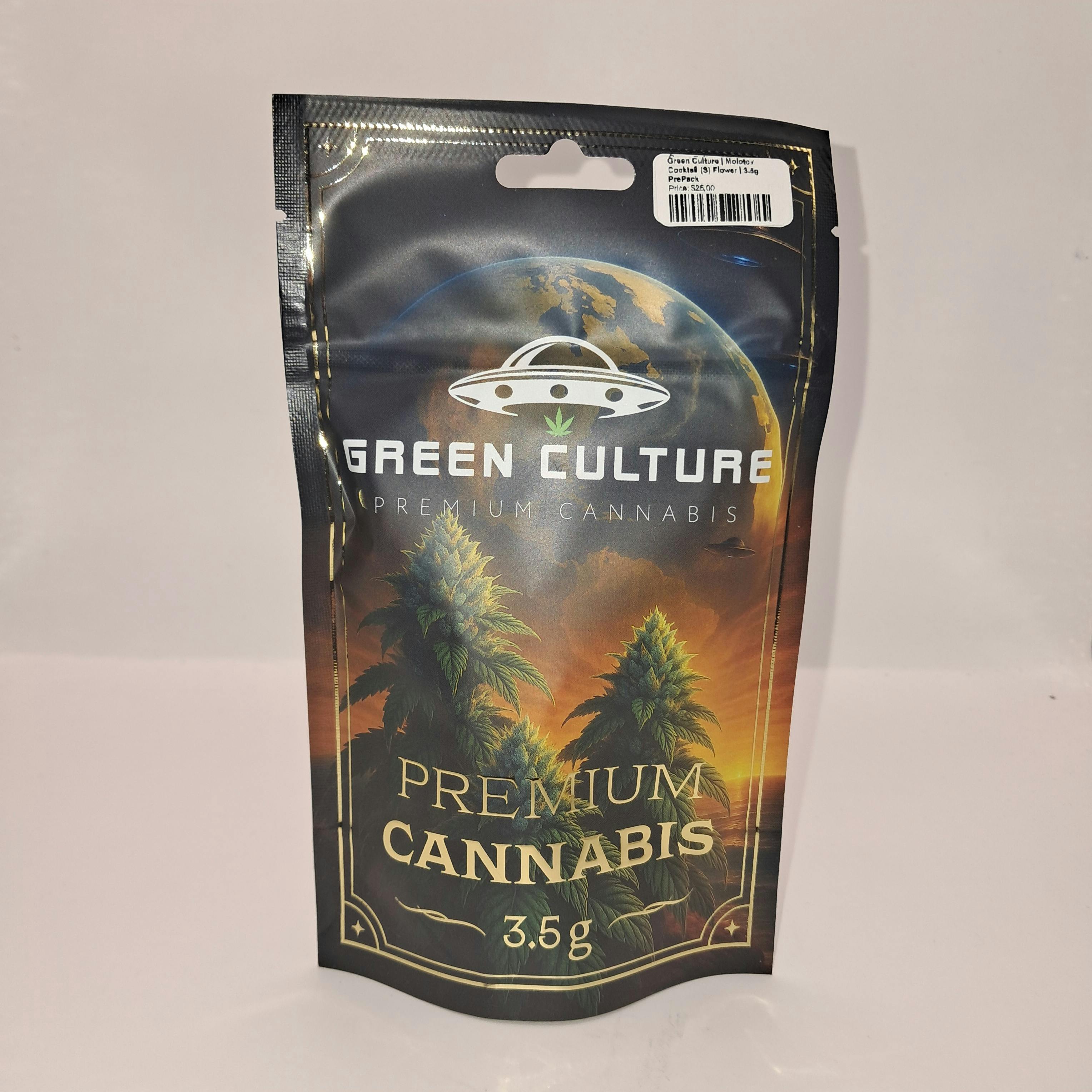 Green Culture | Molotov Cocktail (S) Flower | 3.5g PrePack