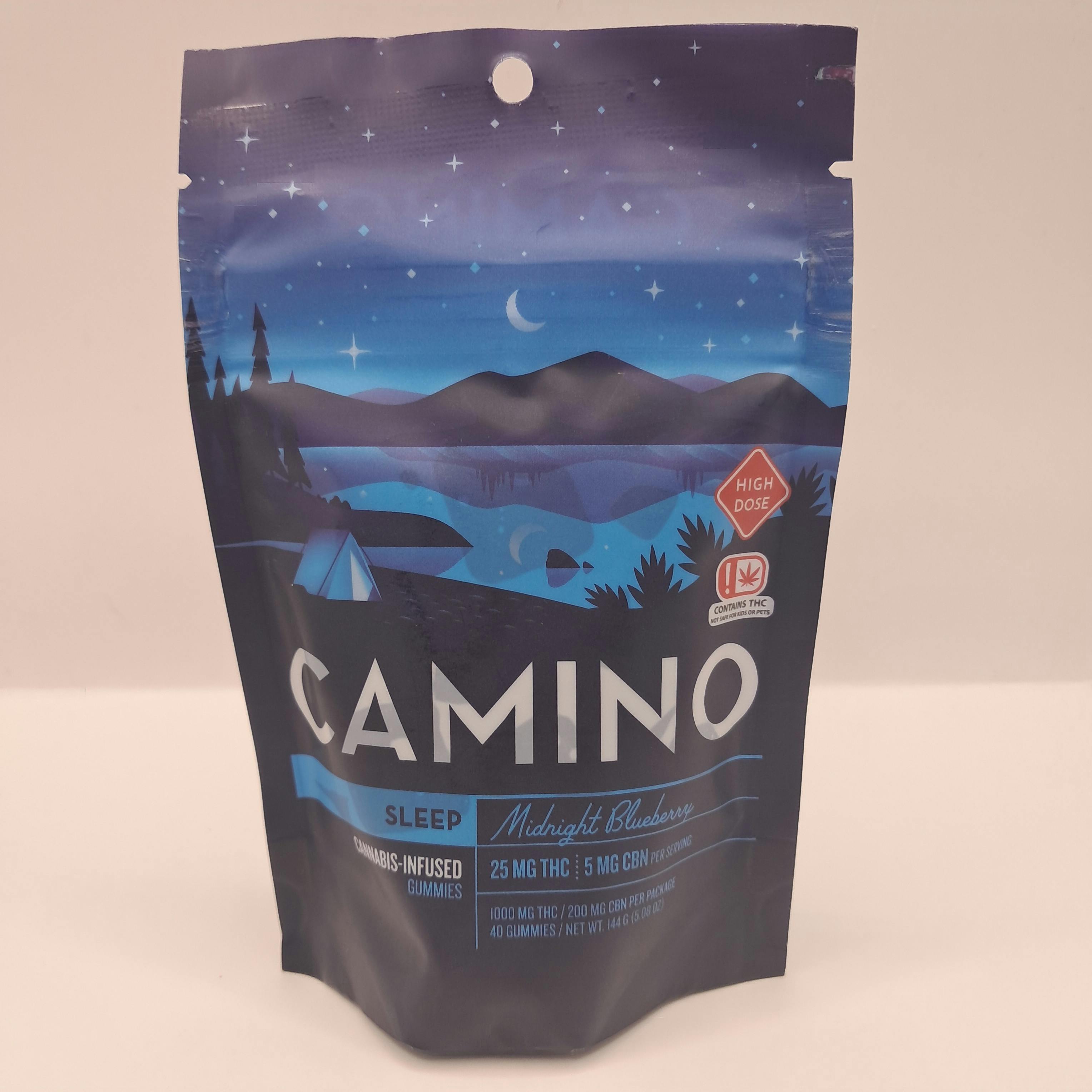 Camino | Midnight Blueberry Gummies | 1000mg