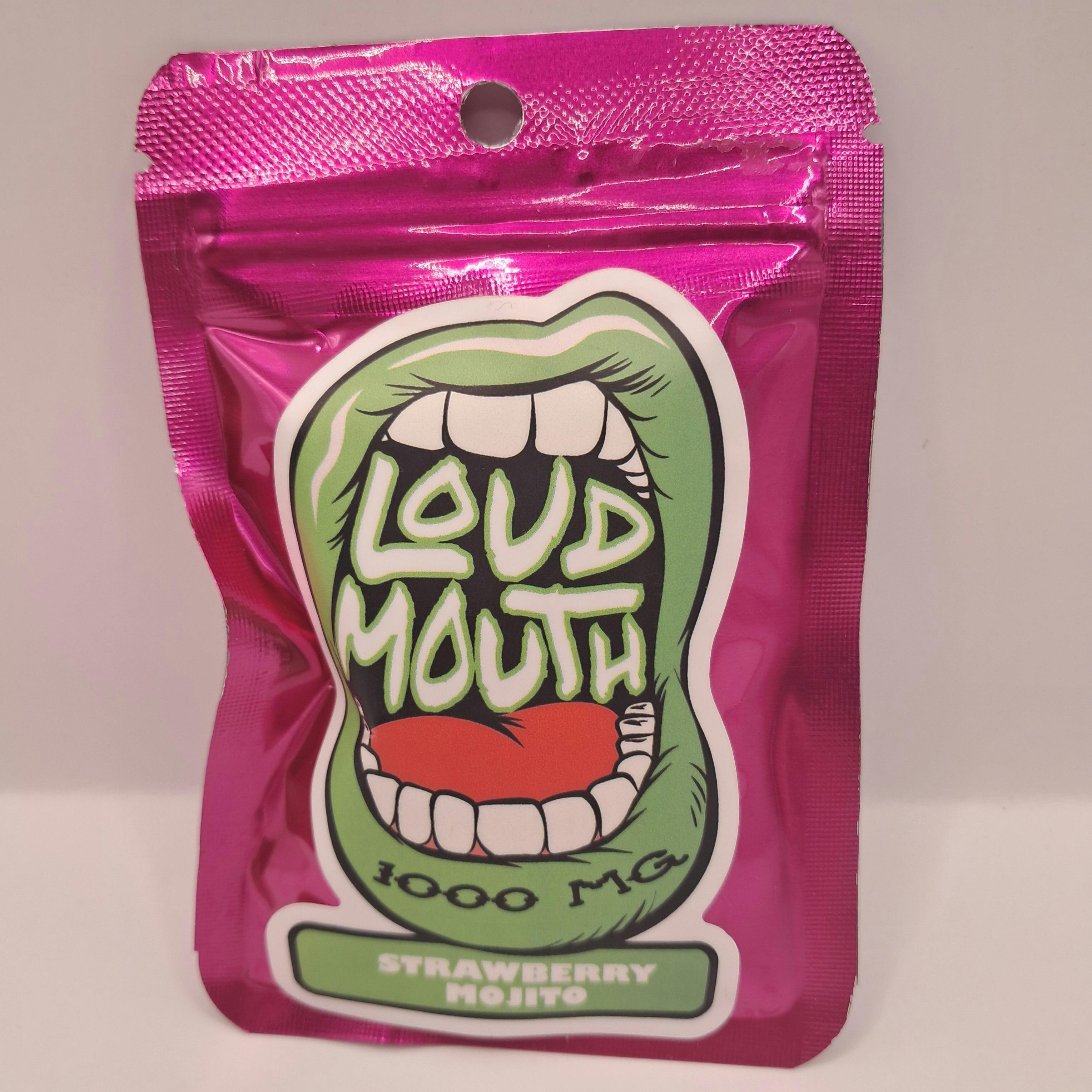 Loud Mouth | Strawberry Mojito 4pk | 1000mg by Loud Mouth Edibles