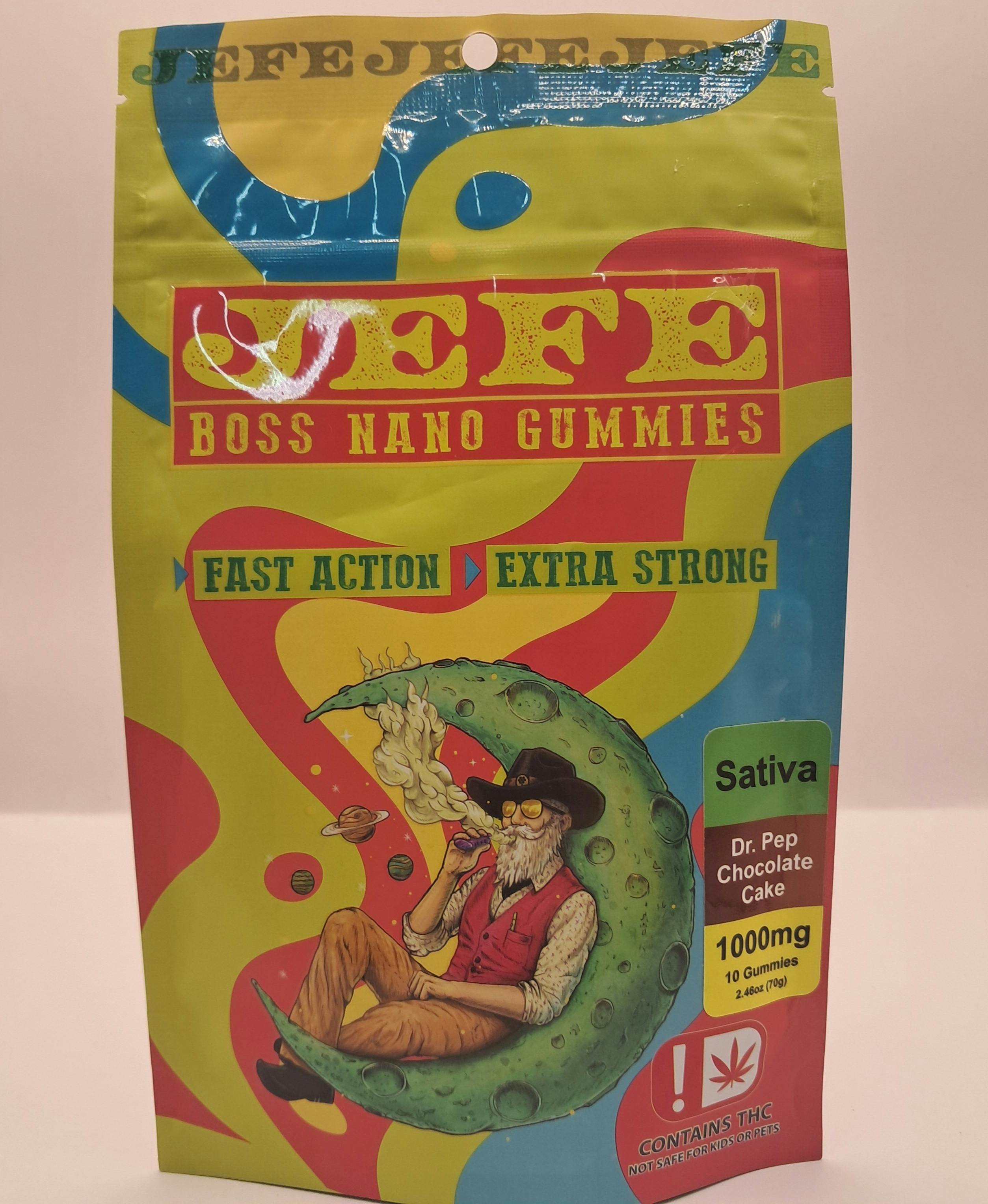 Jefe | Dr Pep Chocolate Cake Gummies | 1000mg