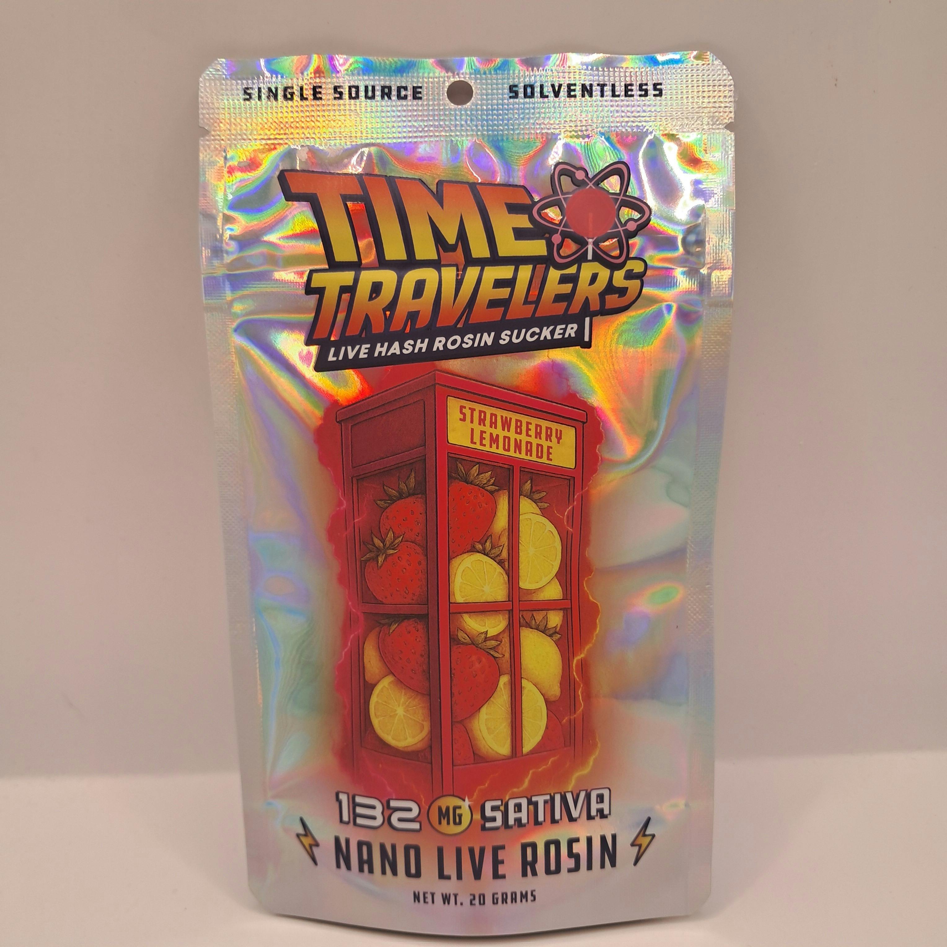 Time Travelers | Strawberry Lemonade (S) Sucker | 132mg