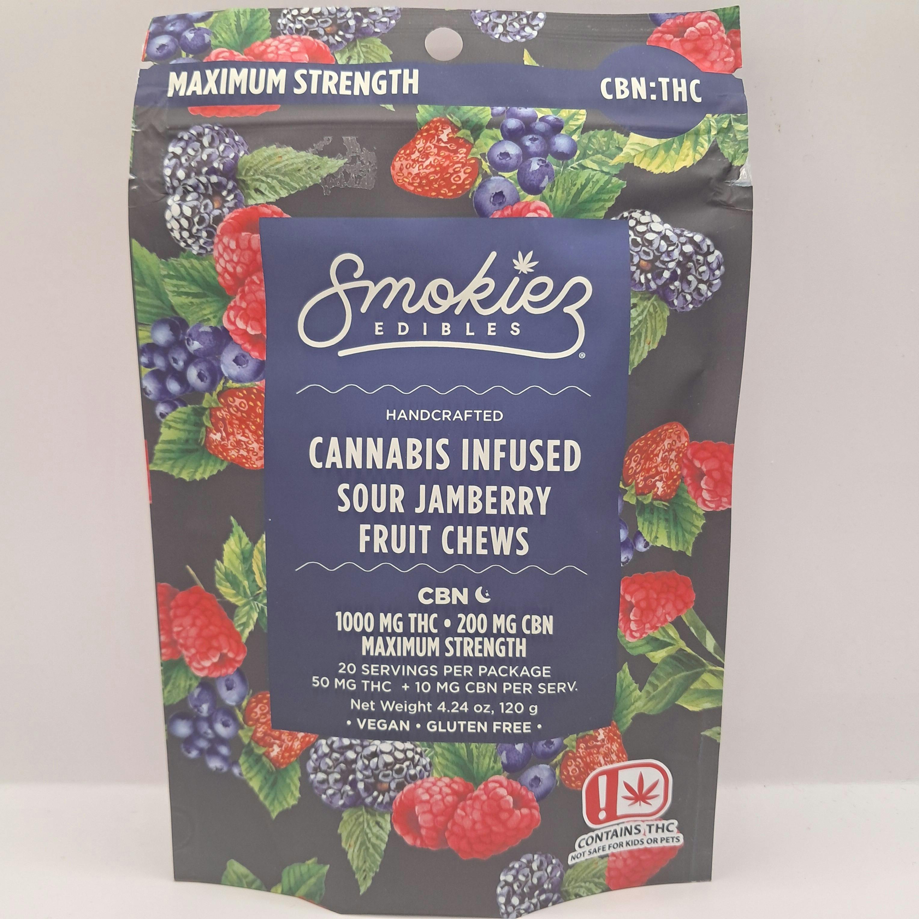 Smokiez | Sour Jamberry | 5:1 | 1000mg * by Smokiez Edibles