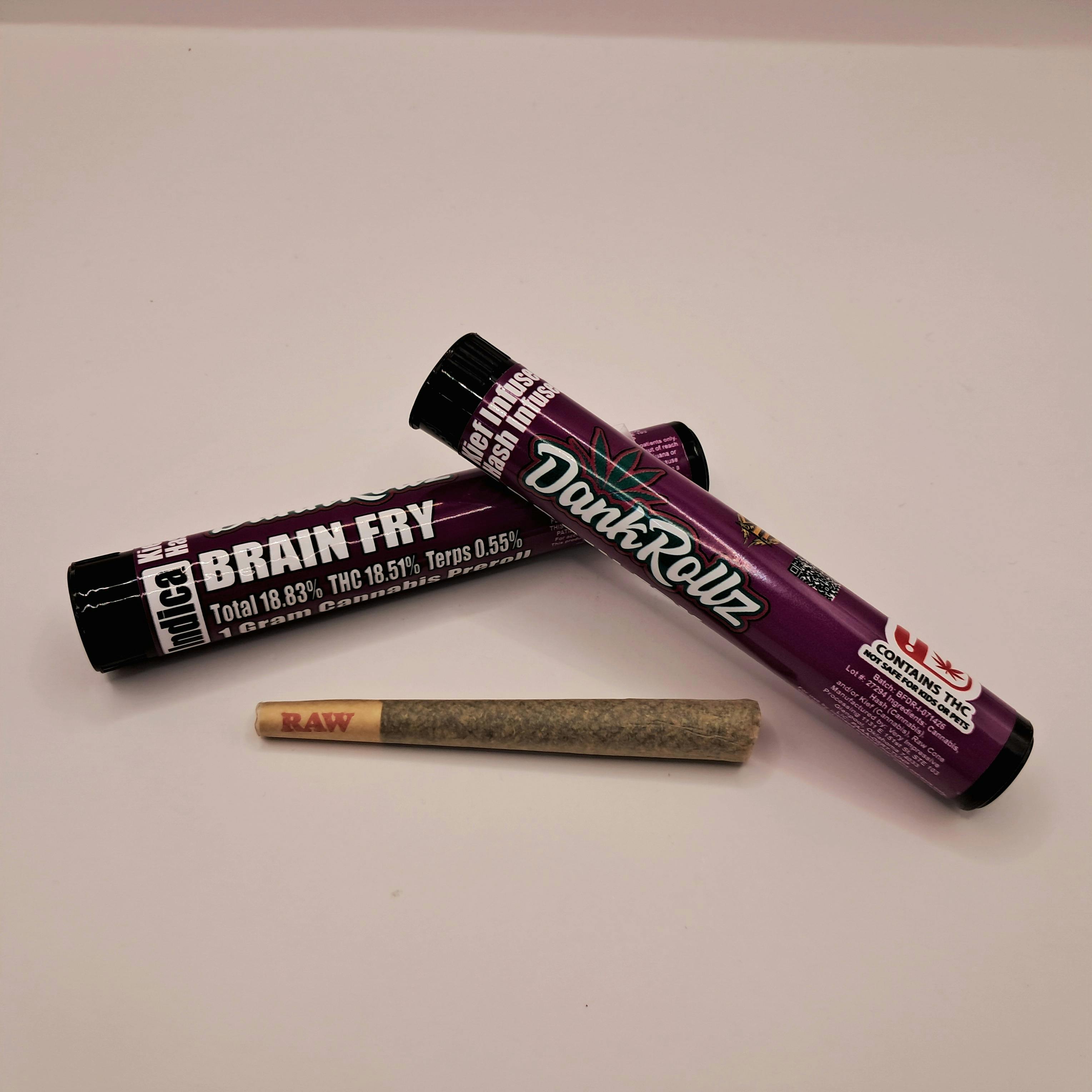 Dank Rollz | Brain Fry (I) | 1g by VIP PreRolls