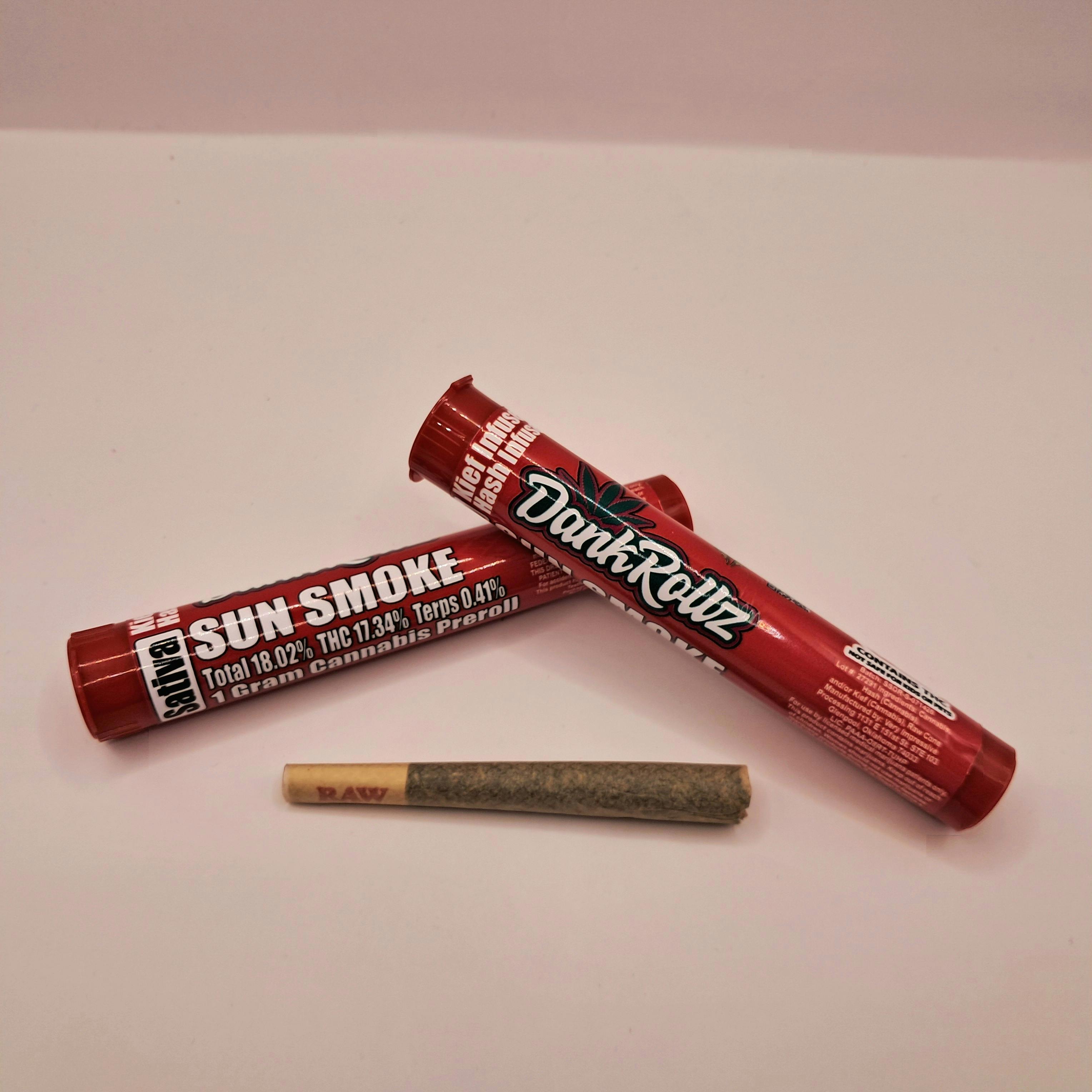 Dank Rollz | Sun Smoke (S) | 1g by VIP PreRolls