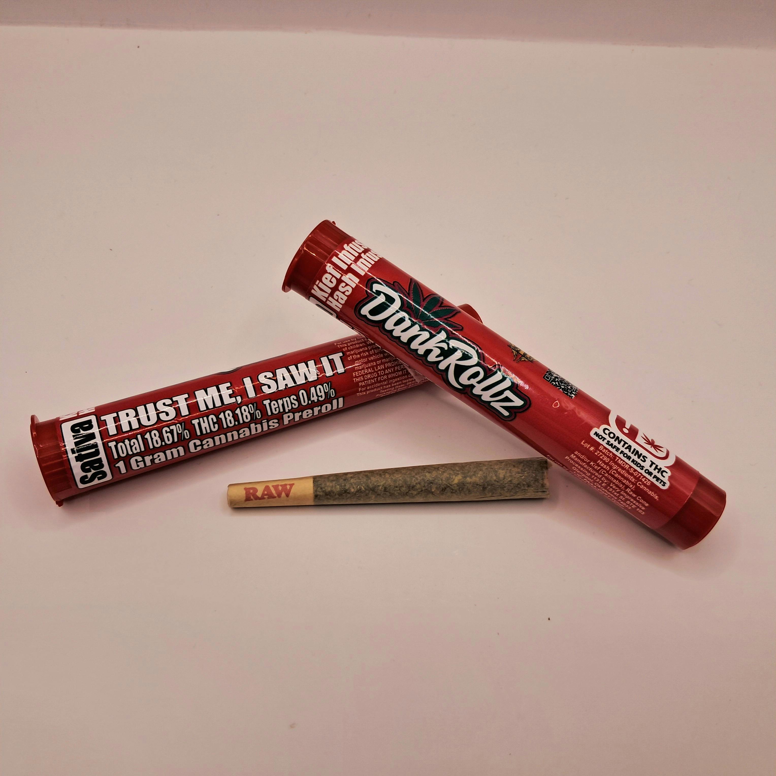 Dank Rollz | Trust Me, I Saw It (S) | 1g by VIP PreRolls