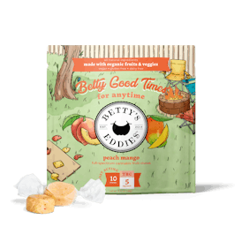 Betty Good Times: Peach Mango | 10pk Fast-Acting Fruit Chews | Betty's Eddies