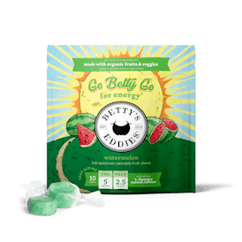 Go Betty Go for Energy | (THC/THCV) 10pk Fast-Acting Fruit Chews | Betty's Eddies