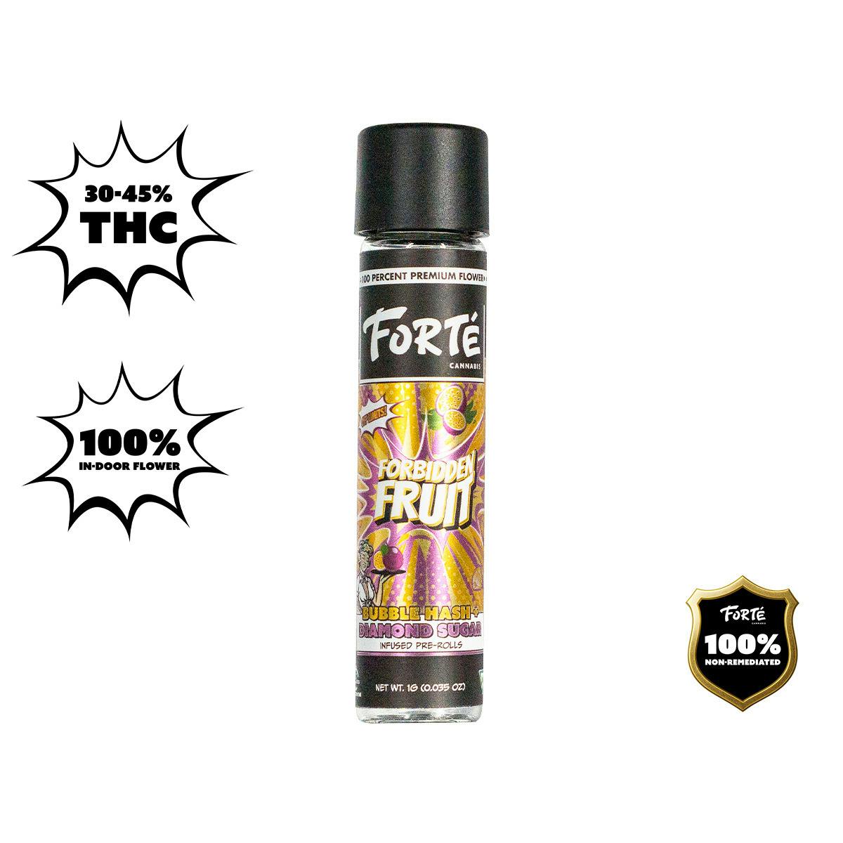 Forbidden Fruit 1g Bubble Hash Infused Pre-roll