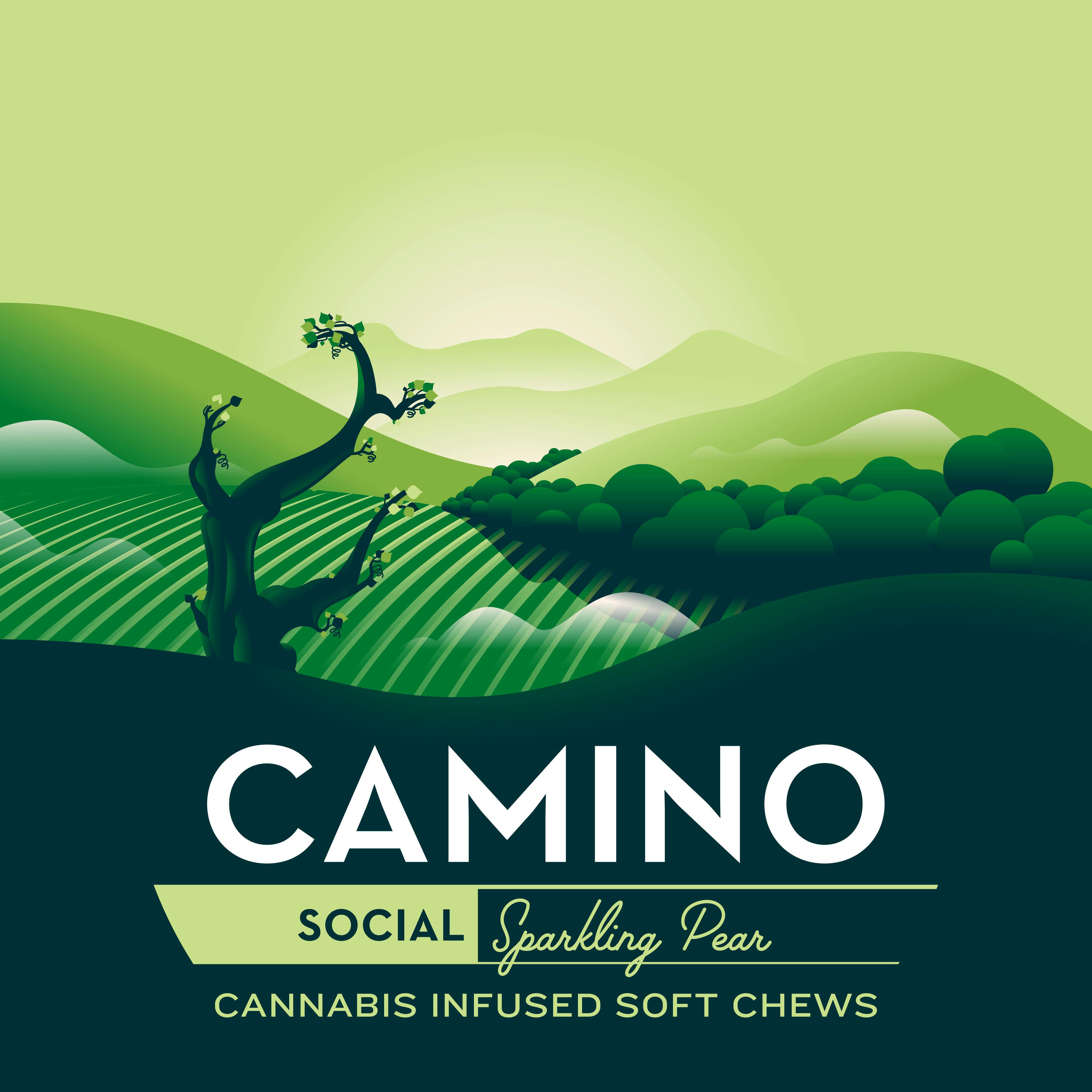 Camino Sparkling Pear Soft Chews 2:6 THC:CBD