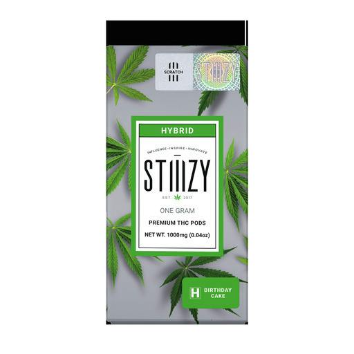 Stiiizy | Vape | Pod | Birthday Cake | 1g | Hybrid | THC 89.45%