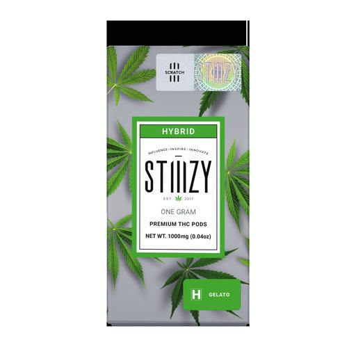 Stiiizy | Vape | Pod | Gelato | 1g | Hybrid | THC 89.91%