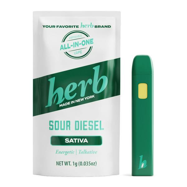 Herb | Vape | AIO | Sour Diesel | 1g | Sativa | THC 83%