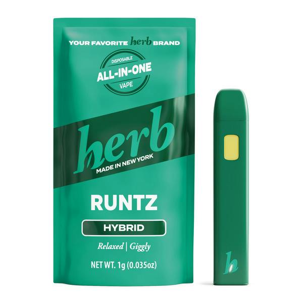 Herb | Vape | AIO | Runtz | 1g | Hybrid | THC 91%