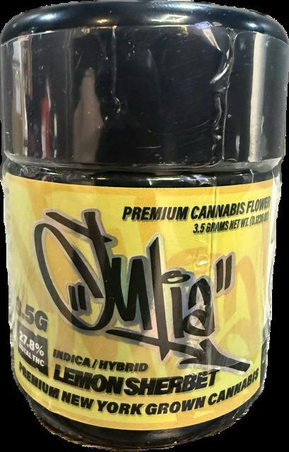 Julia | Flower | Lemon Sherbert | 3.5g | indica- Hybrid | THC 27% THC