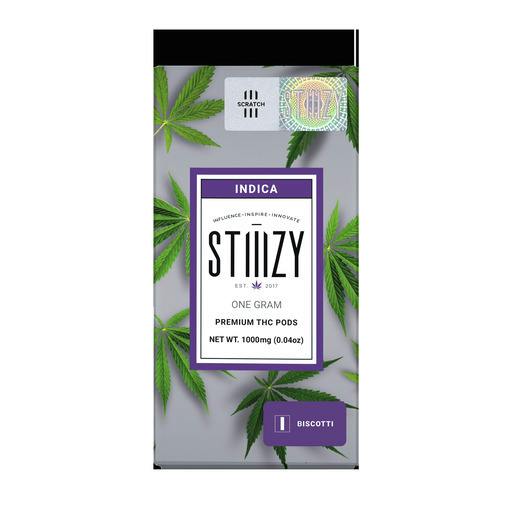 Stiiizy | Vape | Pod | Biscotti | 1g | Indica | 89.3% THC