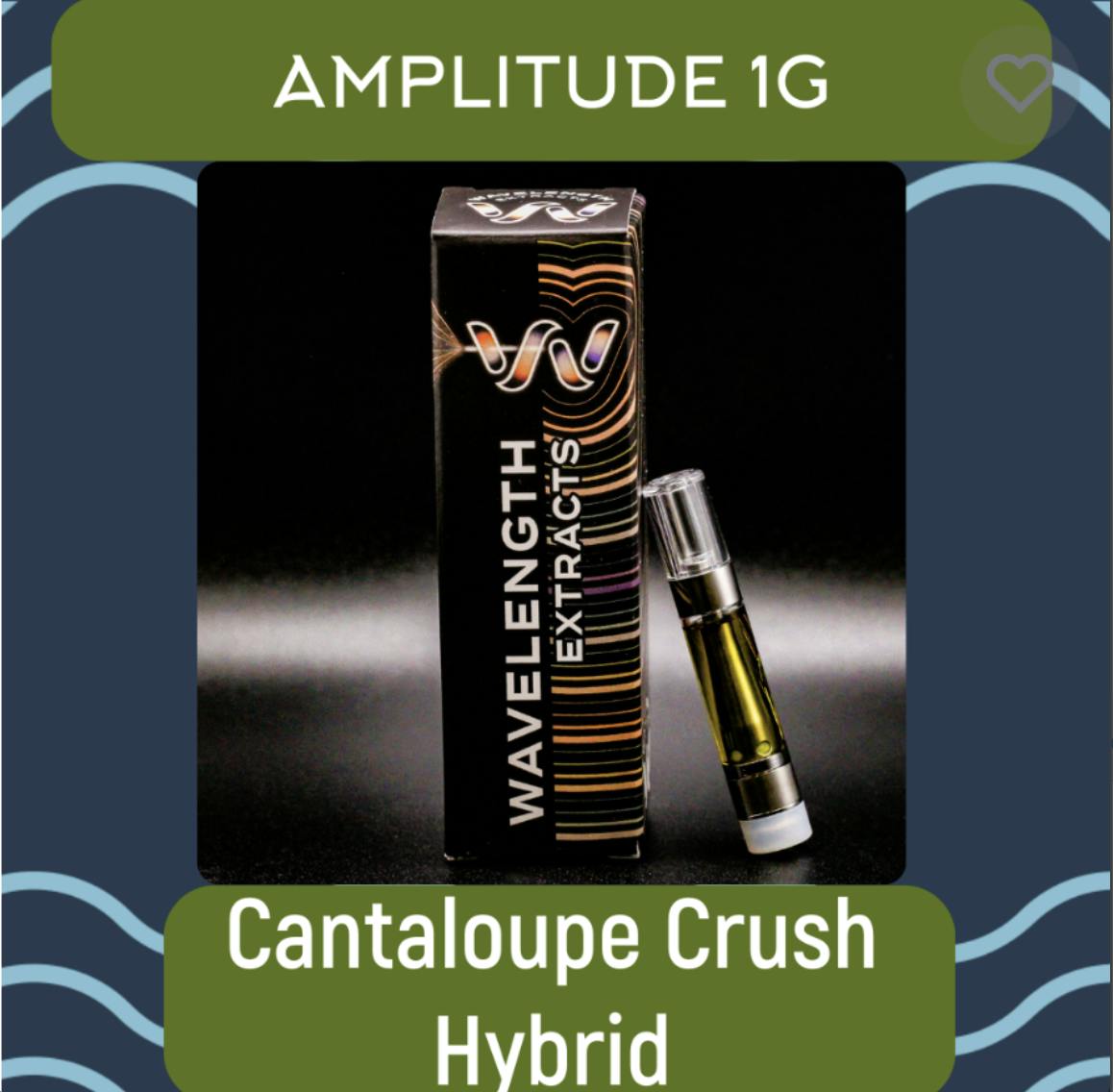 Wavelength | Cantaloupe Crush | 1g Amplitude Cart