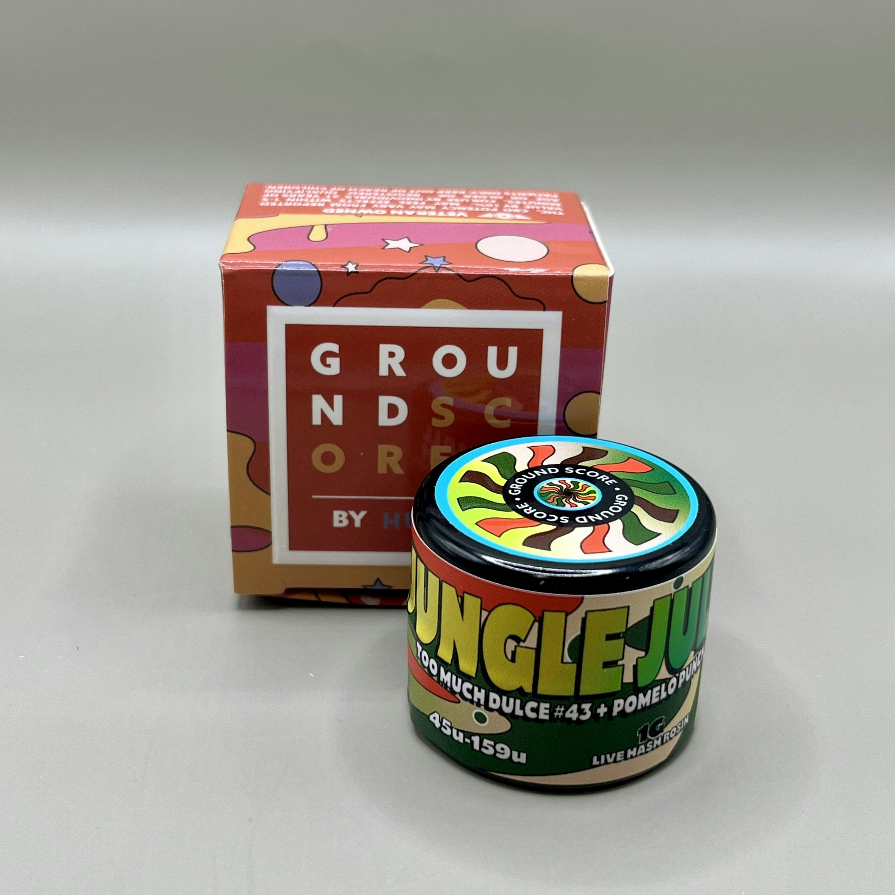 Ground Score - Hash Rosin 1g - Jungle Julep