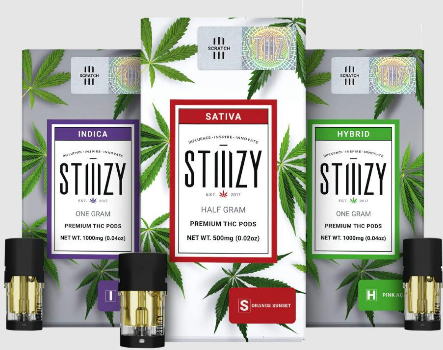 STIIIZY - Pod 1g - Birthday Cake - Hybrid cannabis product
