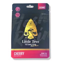 Little Tree - Gummies - 200mg Hash Rosin - Cherry - Indica