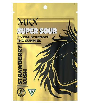 MKX - Gummies - 200mg - Super Sour Strawberry Kush